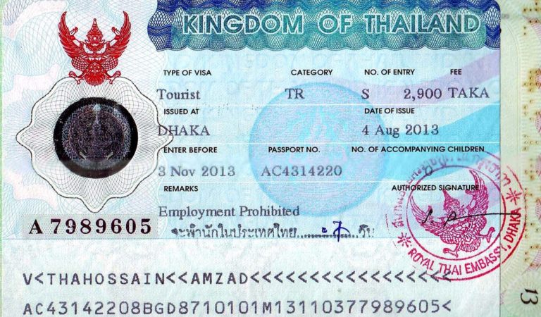 Thai Visa Rules