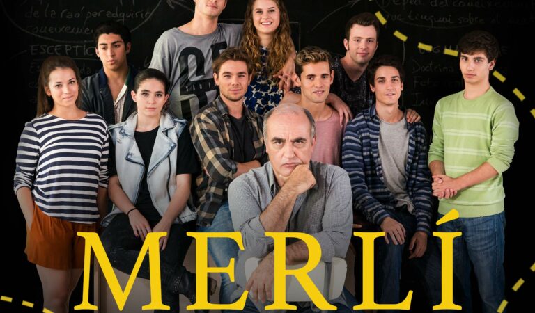 Merli, the philosophy teacher, his students, colleagues, parents, the Catalan series